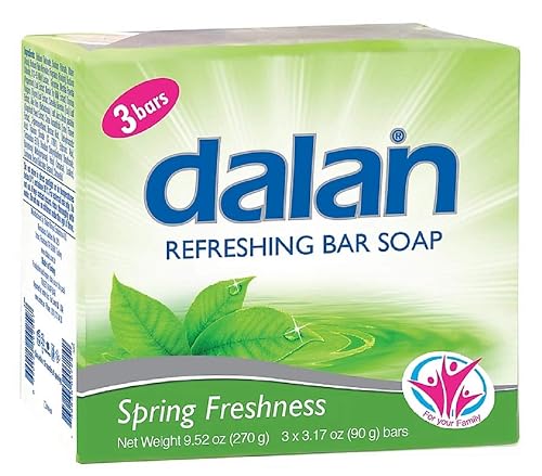 BAR SOAP DALAN Spring Fresh 3pk Beauty & Personal Care Dalan