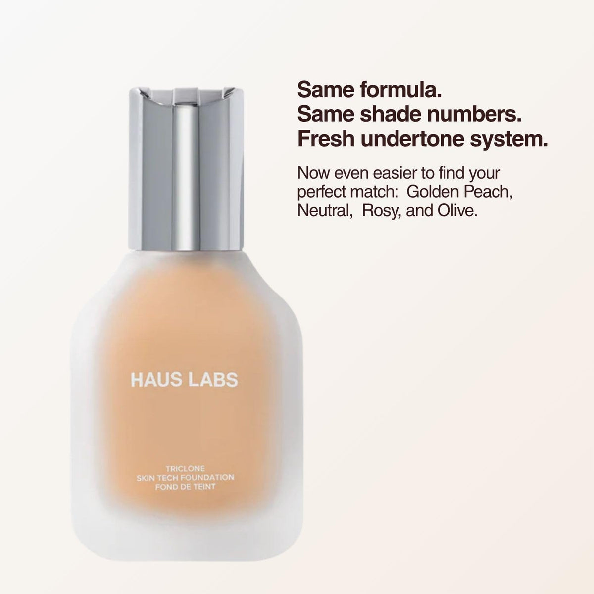 Haus Labs Triclone Skin Tech Foundation - 120 Light Warm