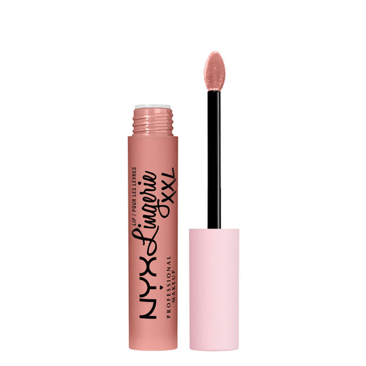 NYX PROFESSIONAL MAKEUP Lip Lingerie XXL Matte Liquid Lipstick - Undress'd (Pink Nude) Beauty & Personal Care NYX PROFESSIONAL MAKEUP