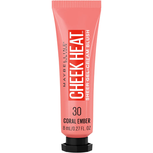 Maybelline New York Cheek Heat Gel-Cream Blush Makeup, Lightweight, Breathable Feel, Sheer Flush Of Color, Natural-Looking, Dewy Finish, Oil-Free Beauty & Personal Care MAYBELLINE