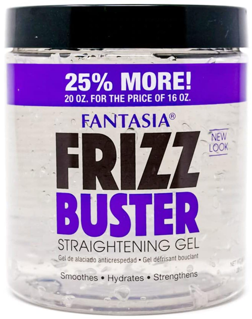 Fantasia Frizz Buster Straightening Gel - 20 fl oz (Pack of 2) Beauty & Personal Care Fantasia