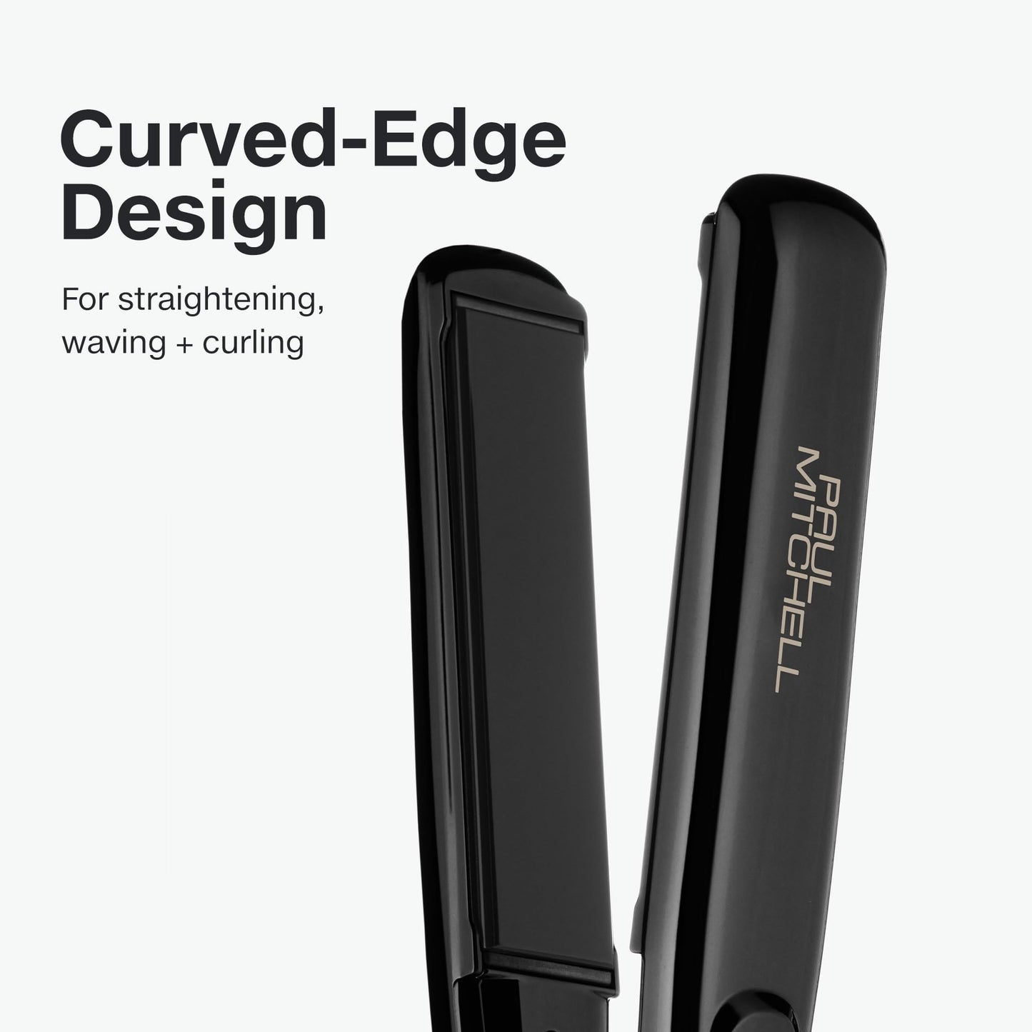 Paul Mitchell Style+ 1" Ceramic Flat Iron, Adjustable Heat Settings, for Straightening + Curling Beauty & Personal Care Paul Mitchell
