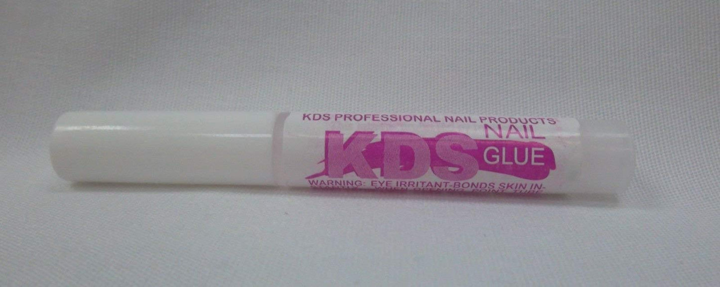 10 pcs KDS Nail Tip Glue - Adhesive Super Bond for Acrylic Nails Tips - 0.07 oz for Each Glue Beauty & Personal Care lofuanna