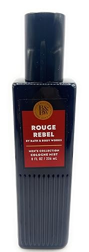 Bath and Body Works Rouge Rebel Men's Collection Cologne Mist 8 Fluid Ounce Spray Beauty & Personal Care Bath & Body Works
