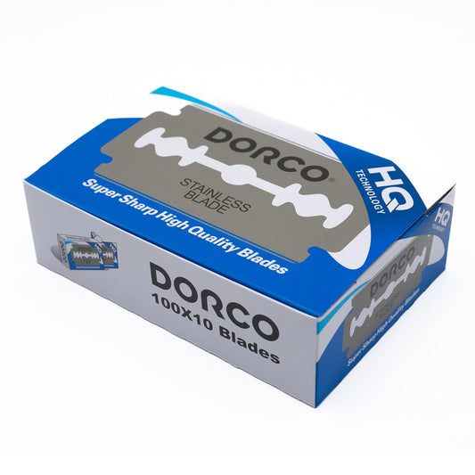 Dorco ST300 Platinum Double Edge Razor Blades - 1000 Blades - Premium Quality for Smooth, Precise Shaving - Durable and Long-Lasting - Ideal for All Beauty and Personal Care DORCO