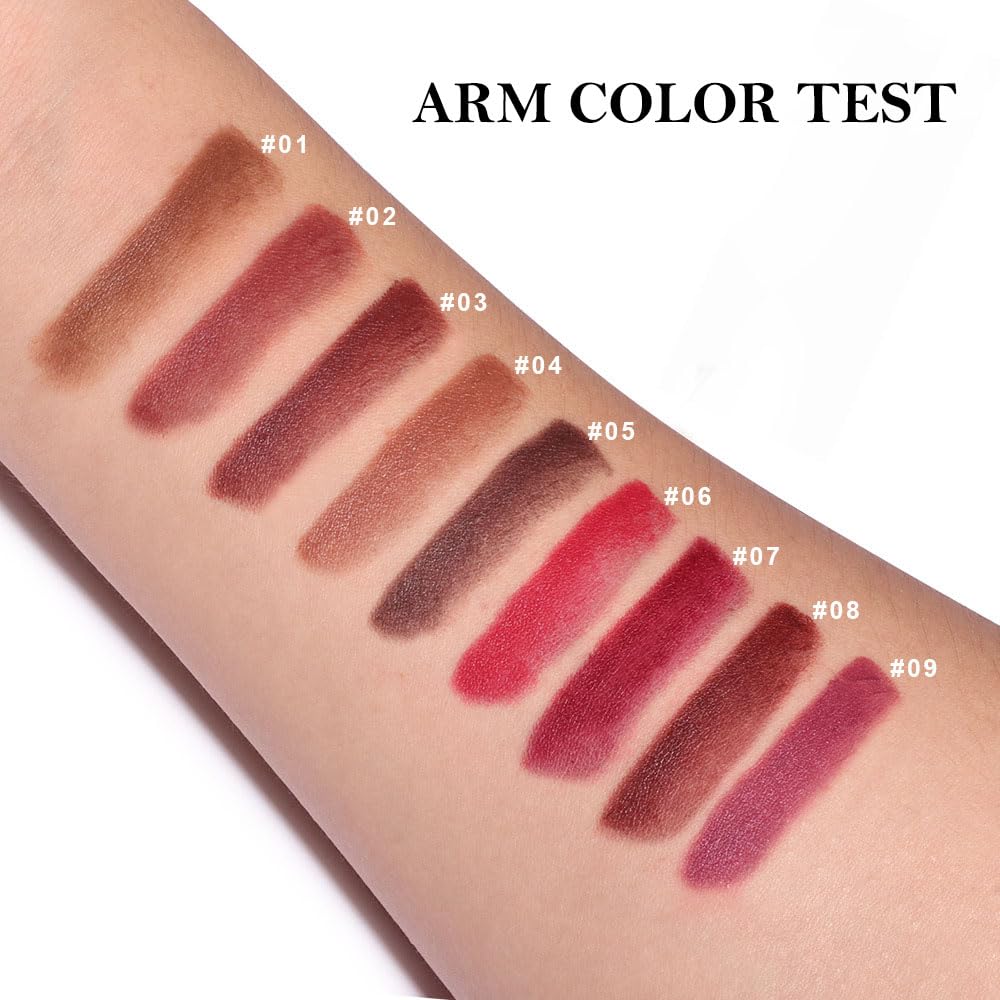 BINGBRUSH 2-in-1 Gradient Lip Liner & Lipstick Combo,Matte Longwear Waterproof Lip Pencil with Cone Tip,Smudge Proof Crayon for Flawless Ombre Beauty and Personal Care BINGBRUSH