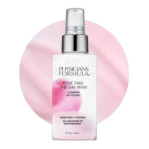 Physicians Formula Rosé Take The Day Away Makeup Remover Cleanser | Dermatologist Tested, Clinicially Tested Beauty & Personal Care Physicians Formula