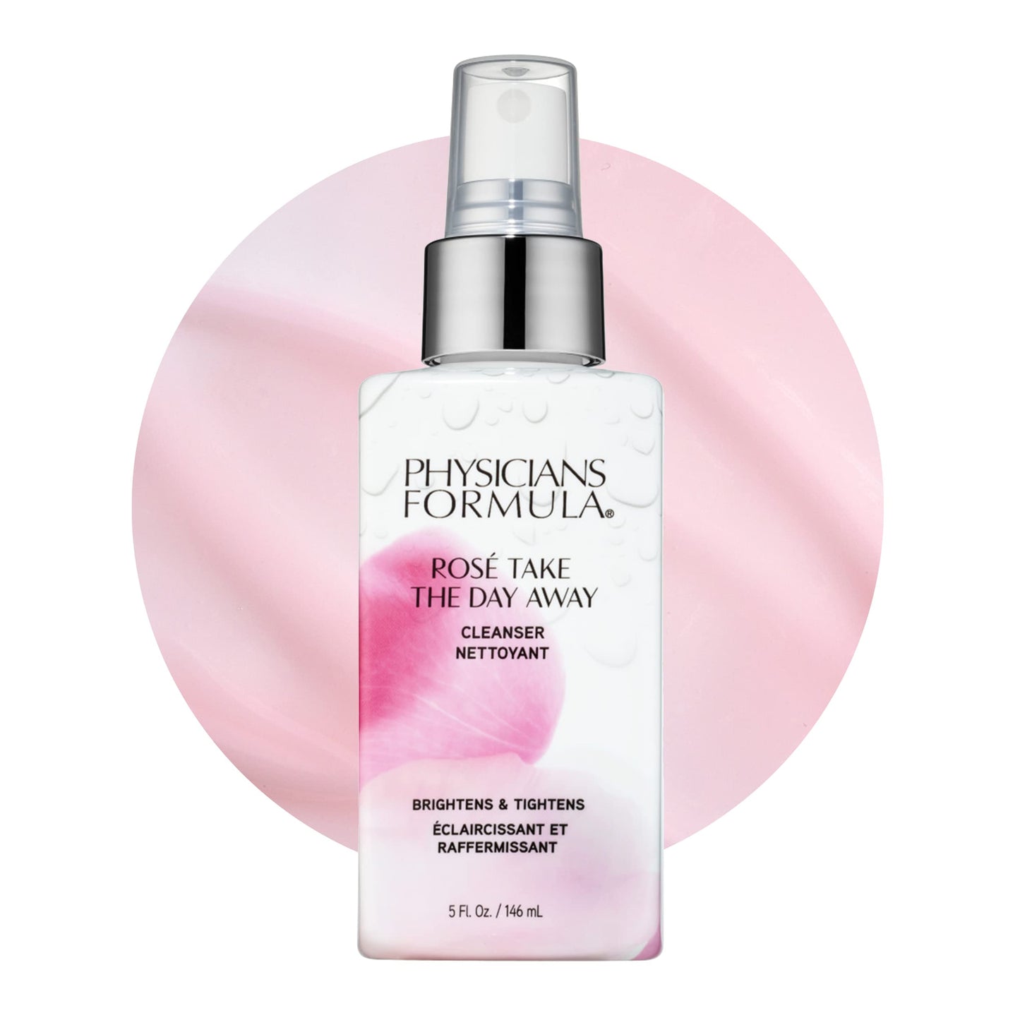 Physicians Formula Rosé Take The Day Away Makeup Remover Cleanser | Dermatologist Tested, Clinicially Tested Beauty & Personal Care Physicians Formula