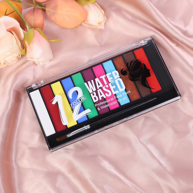 Water based colors painted body and face (WTCOLOR8) Beauty & Personal Care MayGirl