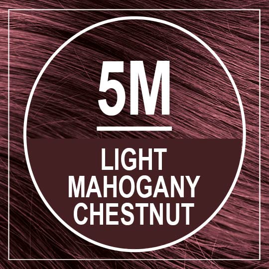 Naturtint Permanent Hair Color, 5M Light Mahogany Chestnut, Plant Enriched, Ammonia Free, Long Lasting Gray Coverage and Radiante Color, Nourishment Beauty & Personal Care Naturtint