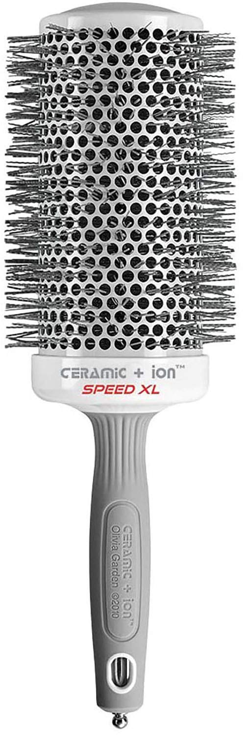 Olivia Garden Ceramic + Ion Speed XL - Extra-Long Round Thermal Hair Brush - Not Electrical - Professional Blowout Brush for Normal to Thick Hair - 3 Beauty & Personal Care Olivia Garden