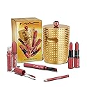 MAC Cosmetics Limited Edition Stay Curious Party Crew Vault - 4 Lipsticks - Lipgloss and Lip Pencil Beauty & Personal Care MAC
