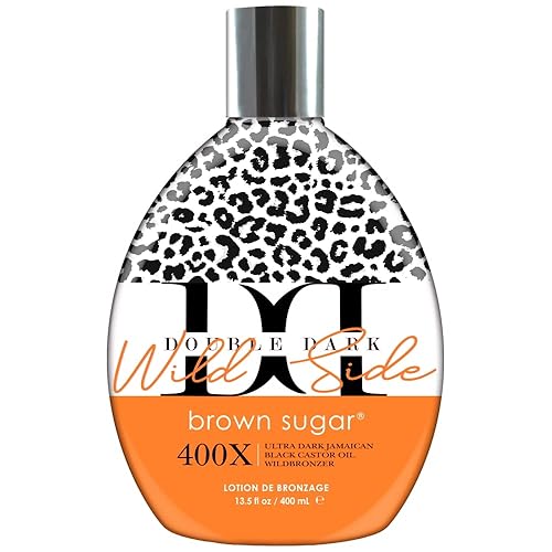 Brown Sugar Wild Side 400X Ultra Dark Jamaican Black Bronzer 13.5oz Beauty & Personal Care Brown Sugar