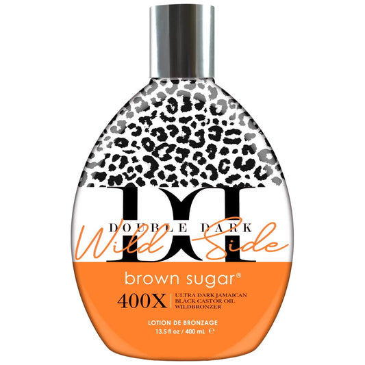 Brown Sugar Wild Side 400X Ultra Dark Jamaican Black Bronzer 13.5oz Beauty & Personal Care Brown Sugar