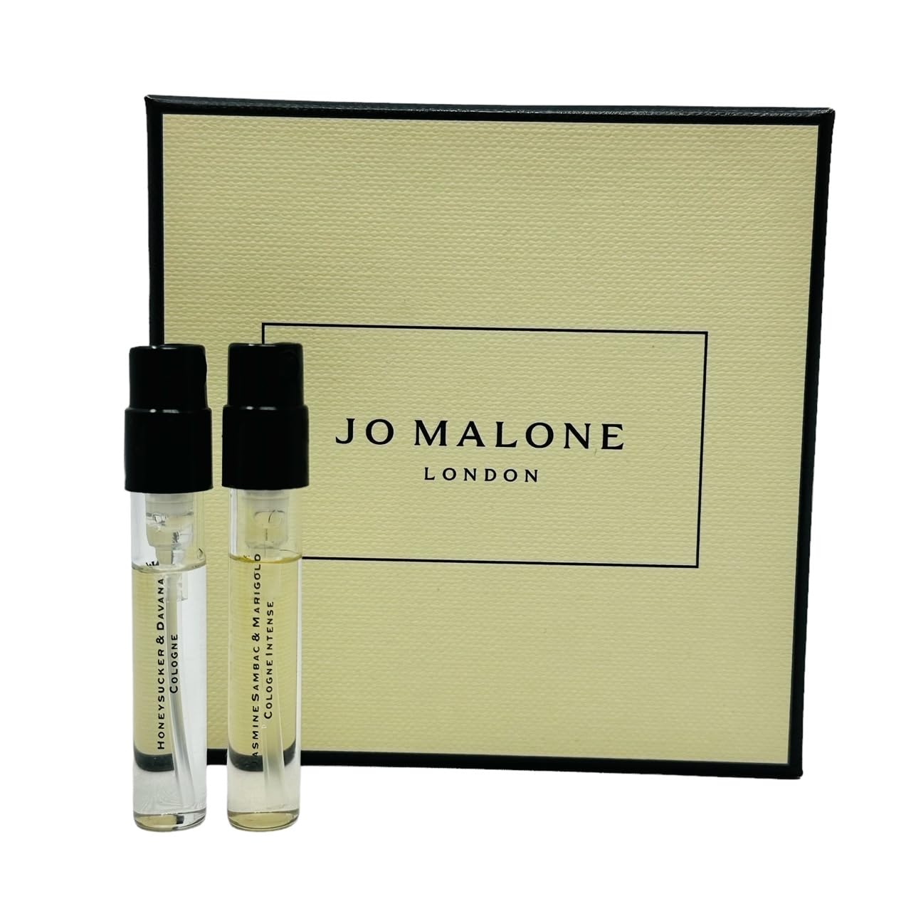 Jo Malone London Scent pairing Duo Jasmine Sambac & Marigold + Honeysuckle & Davana Sample Vial 0.05oz/ 1.5ml ea Beauty & Personal Care Jo Malone
