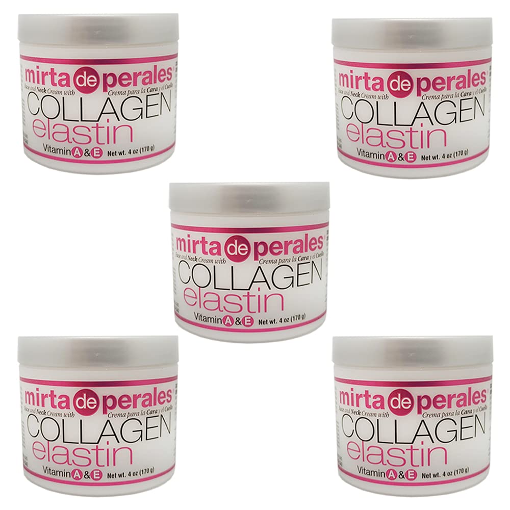 Mirta de Perales Collagen Elastin Cream, 4 oz (Pack of 5) Beauty & Personal Care Mirta De Perales