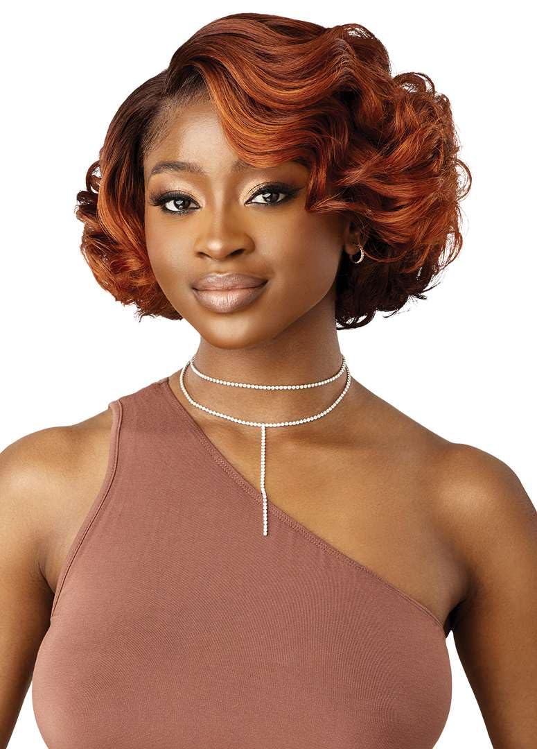 Outre Lace Front Wig - Melted Hairline - Ayda (DARK BROWN 2)