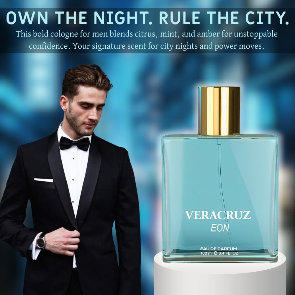 Sandora Fragrances Perfume for Men - INSPIRED by A WORLD RENOWNED MEN’S PERFUME - Mint, Green Apple, Tonka Bean, Vanilla - Fresh, Sweet, Bold Beauty & Personal Care Sandora Fragrances