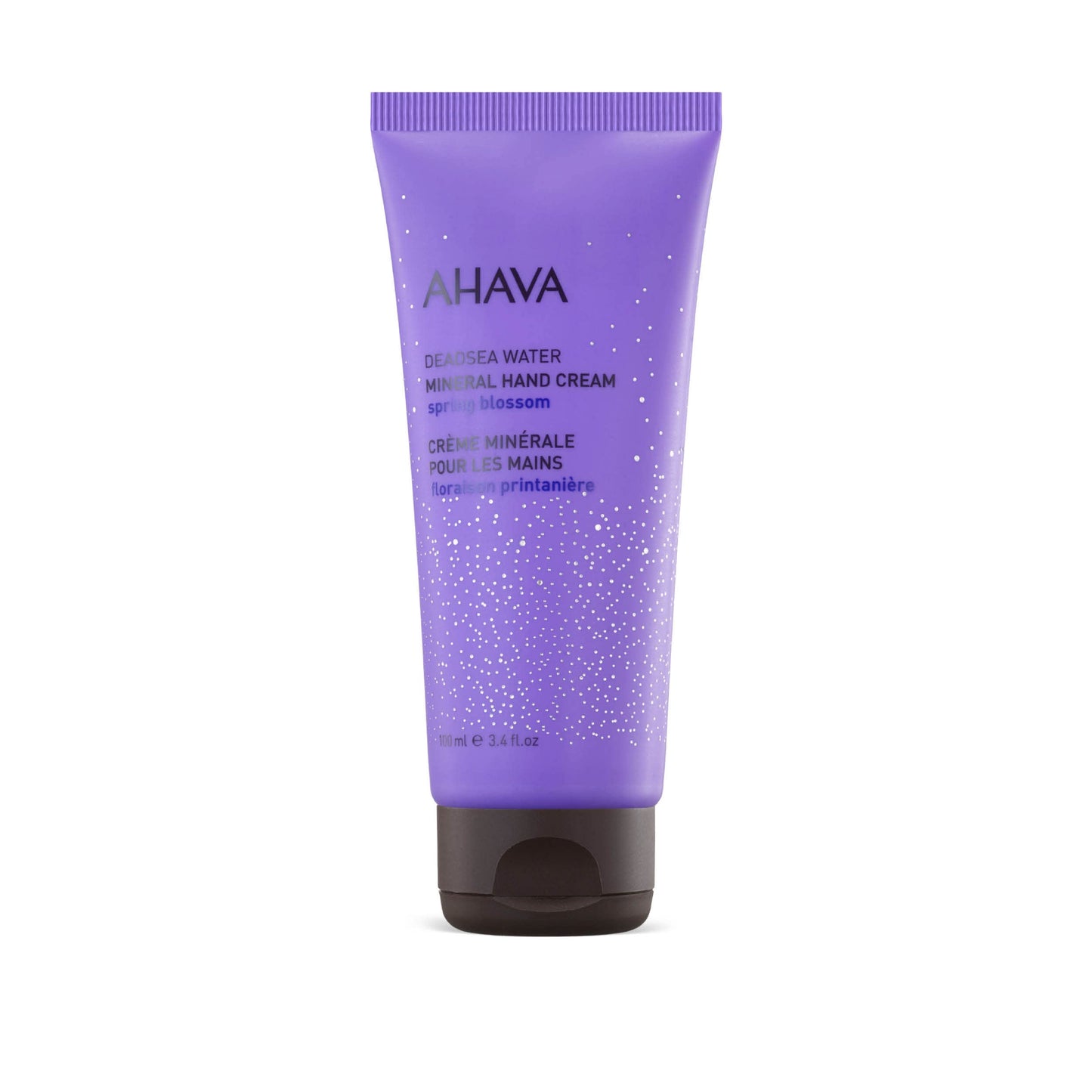 AHAVA Dead Sea Water Mineral Hand Cream, Spring Blossom - Hand Moisturizer For Dry Cracked Hands, Light & Fast Absorbing, Enriched with Exlusive Beauty & Personal Care AHAVA