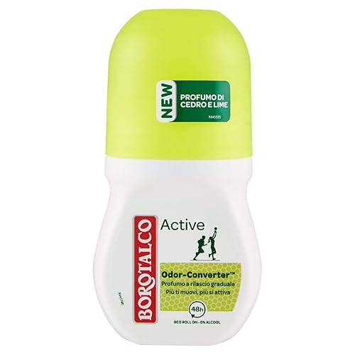 Borotalco: Deo Roll On"active cedar and lime" 50 ml (1.69 fl.oz) Beauty & Personal Care Borotalco