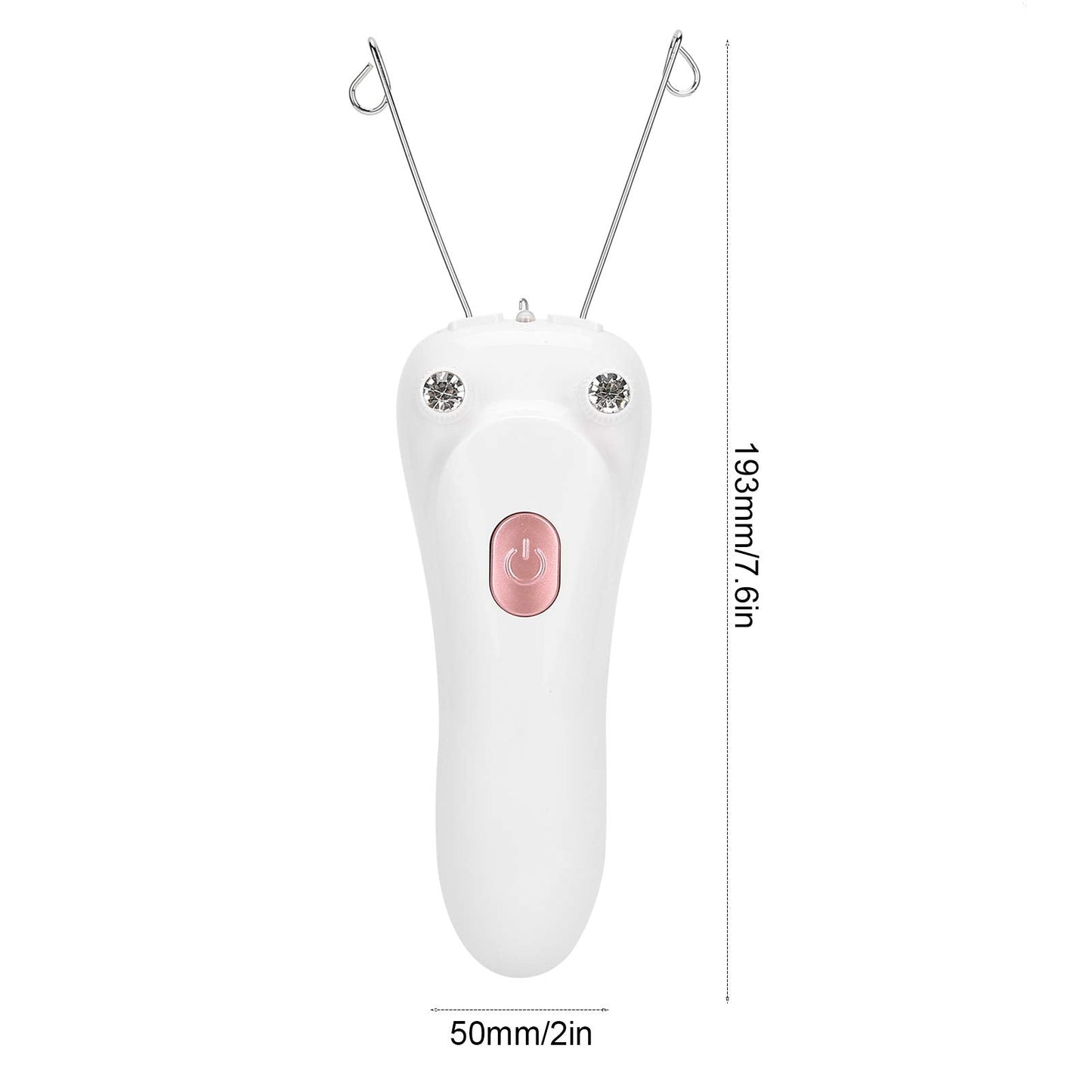 Sunicon Facial Threading Hair Removal, USB Rechargeable Electric Women Cordless Facial Threading Epilator Ladies Beauty Epilator Trimmer Cotton Beauty and Personal Care Sunicon
