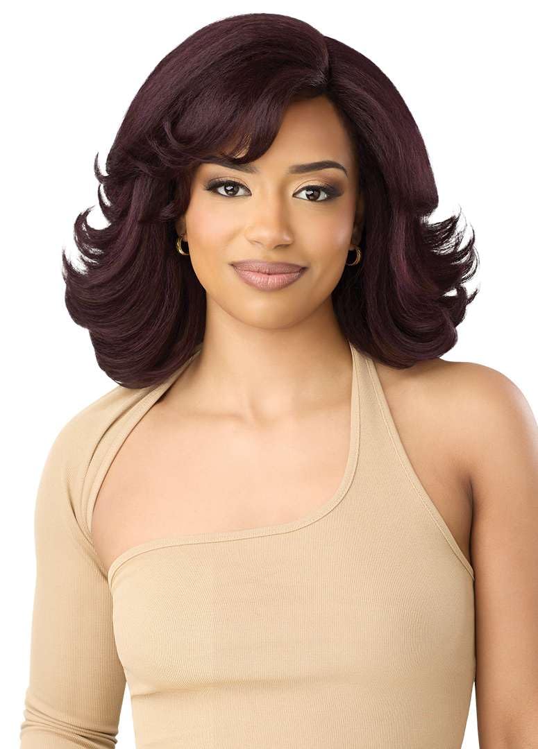 Outre Lace Front Wig - Neesha Soft & Natural - Neesha 213 (DRFF2/BUTTERSCOTCH)