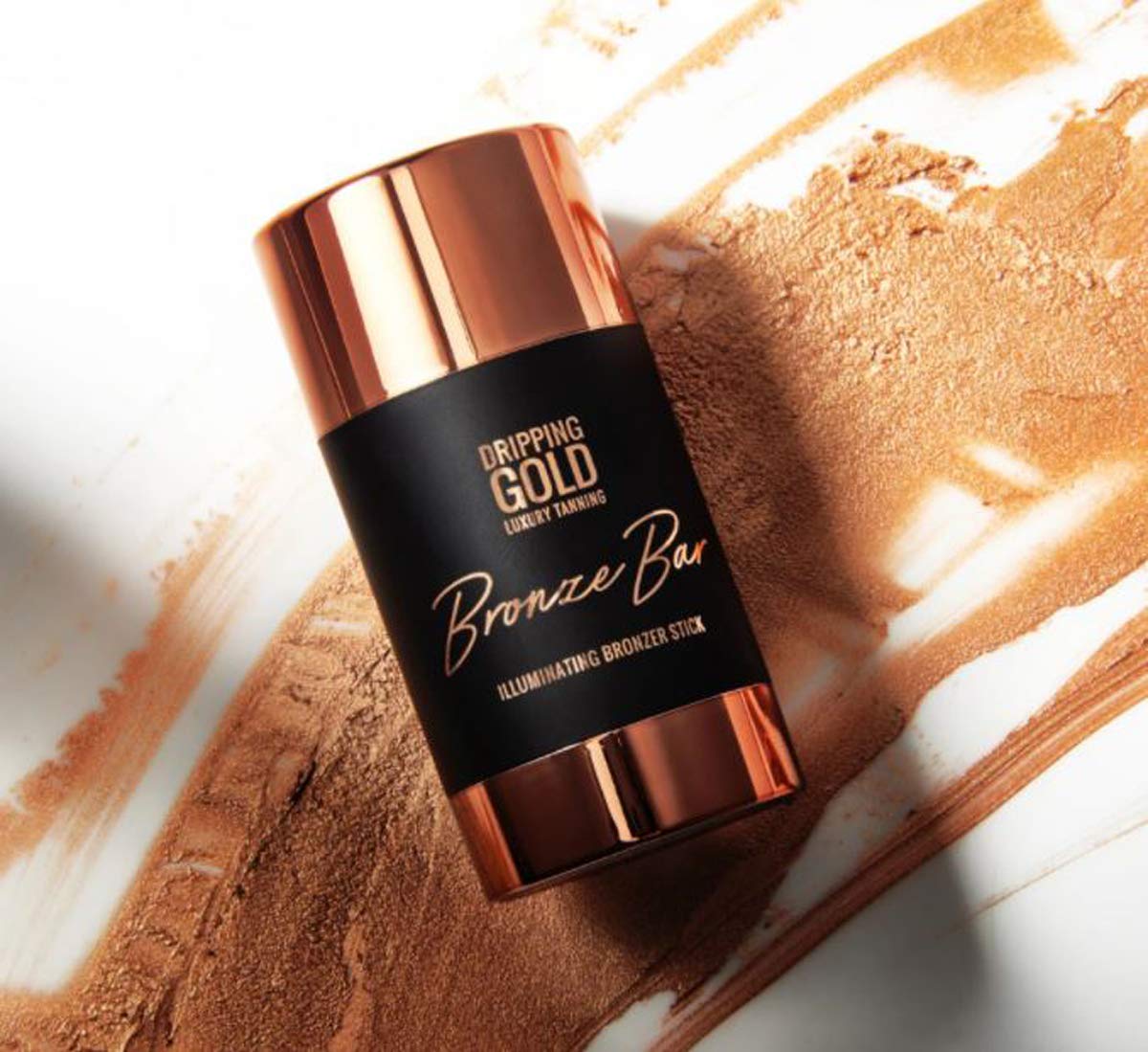SOSU Dripping Gold Bronze Bar Illuminating Bronzer Stick! Infused With Shea Butter, Coconut Oil, Jojoba Oil & Vitamin E! Face And Body Bronzer For Sun Beauty & Personal Care Suzanne Jackson