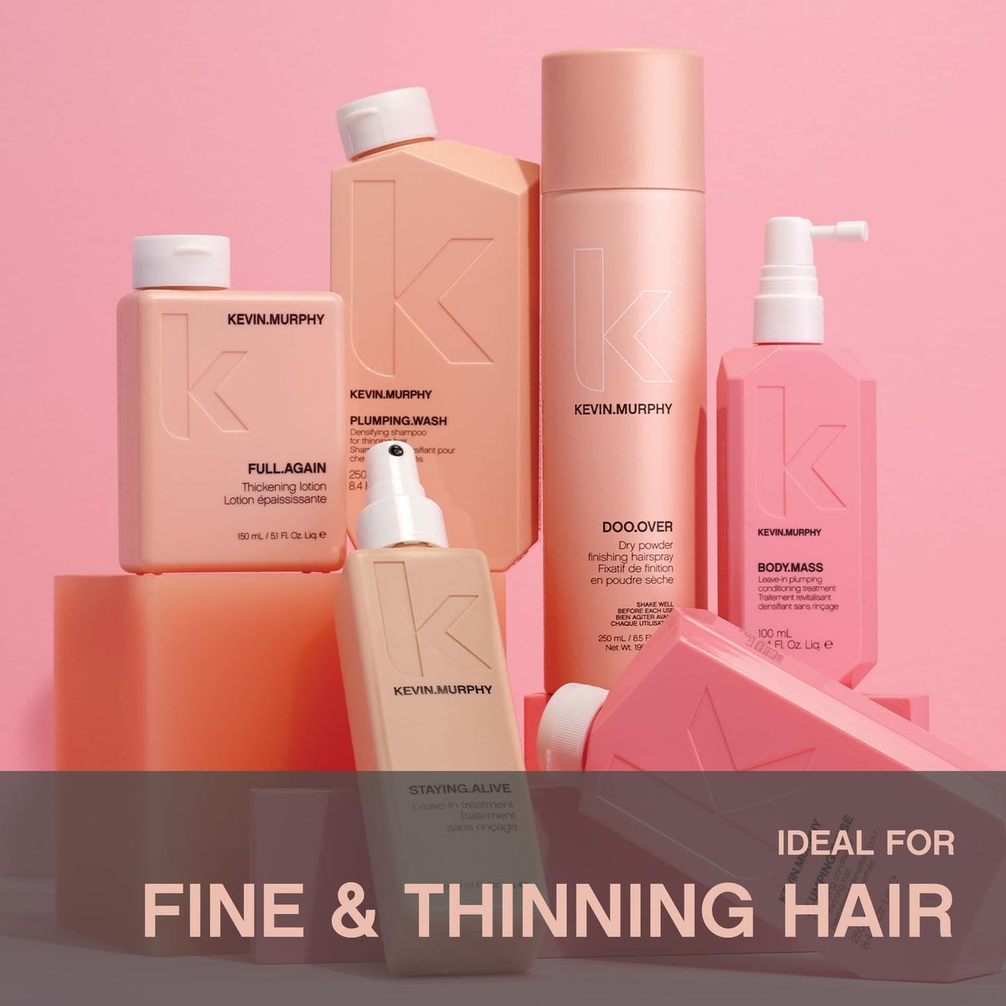 KEVIN.MURPHY FULL.AGAIN - Hair Thickening Lotion - For Hair Repair - For Fine & Thinning Hair - Hair Volumiser - Sulphate & Paraben Free Hair Care Beauty & Personal Care Kevin Murphy
