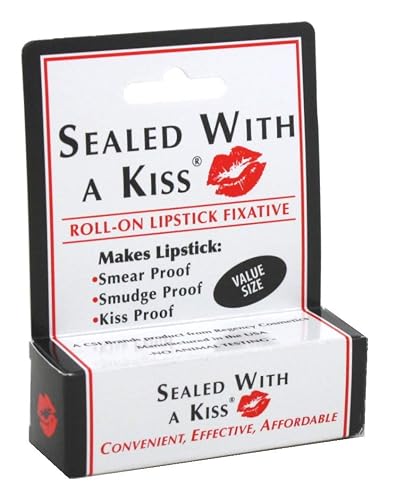 Sealed With A Kiss Lipstick Fixative | Roll-On Applicator| Value Size 12ml | Smear Proof | Smudge Proof | Kiss Proof Beauty & Personal Care Sealed with a Kiss