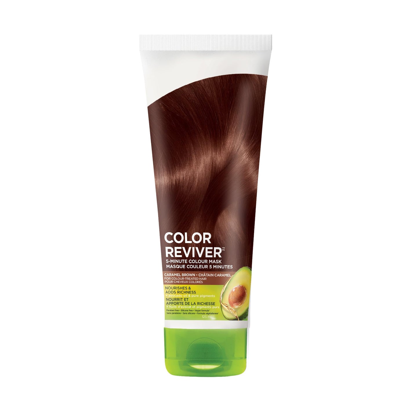Garnier Nutrisse 5 Minute Nourishing Color Hair Mask with Triple Oils Delivers Day 1 Color Results, for Color Treated Hair, Warm Brown, 4.2 fl. oz. Beauty & Personal Care Garnier
