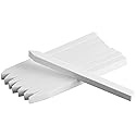 18 Pcs Nail File Pumice Stone Cuticle Pusher Nail Art Pedicure & Manicure Tools (White) Beauty & Personal Care LoveBB