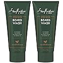 SheaMoisture Beard Wash - Full Beard Shampoo, Moisturizing with Maracuja Oil and Raw Organic Shea Butter, Beard Care for Men, 6 Fl Oz Ea (Pack of 2) Beauty & Personal Care Shea Moisture
