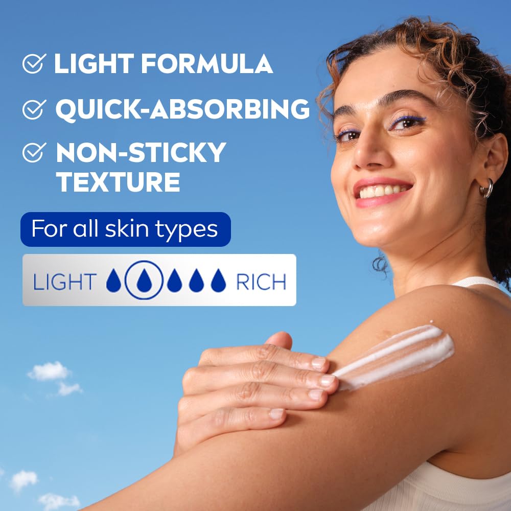 Nivea Natural Glow Body Lotion with SPF 15, Vitamin C, Lightweight Moisturizing Lotion for Daily Use, 13.52 Fl Oz (Pack of 1) Beauty & Personal Care NIVEA