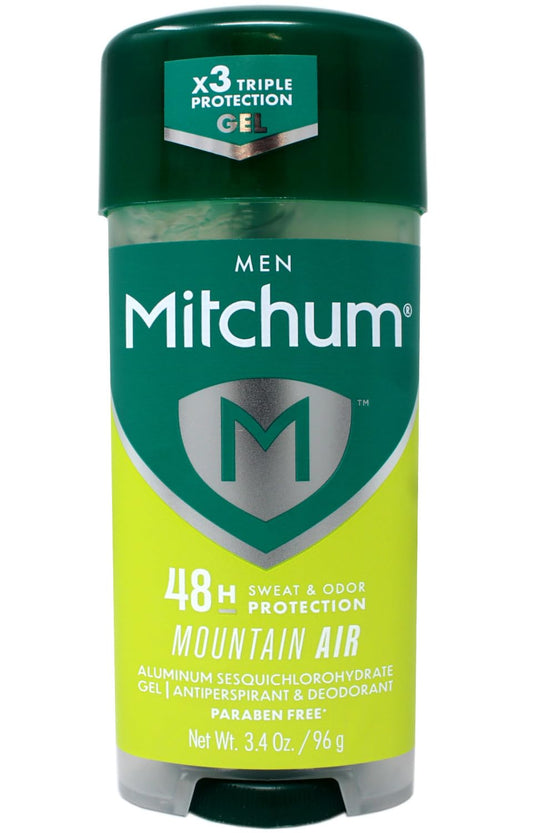 Mitchum Advanced Gel Anti-Perspirant & Deodorant, Mountain Air 3.4 oz (Value Pack of 9) Beauty & Personal Care Mitchum