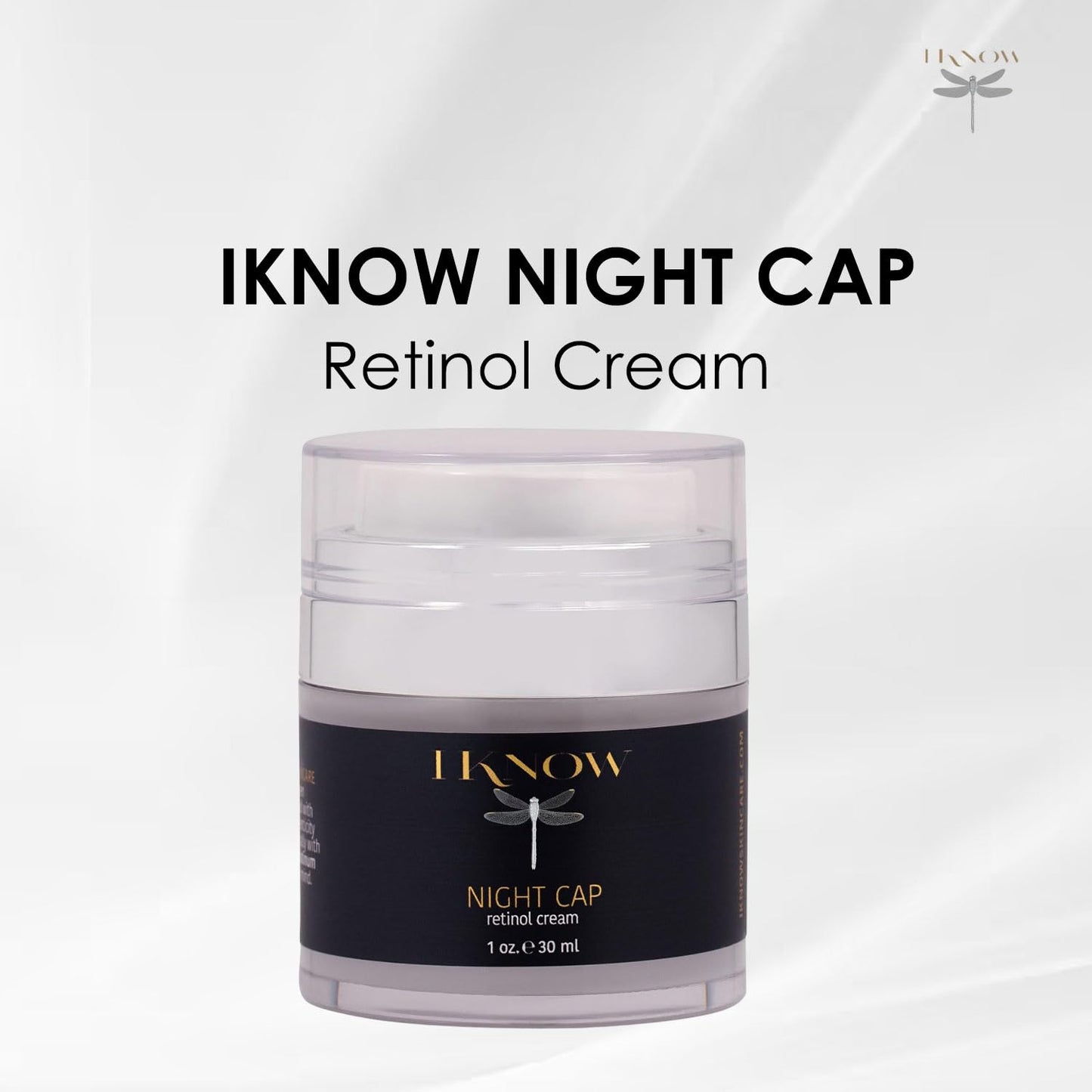 IKNOW NIGHT CAP Retinol Cream Skincare, Pro-Aging Night Cream for Skin Rejuvenation, Retinol Night Cream for Overnight Skin Renewal, Hydrating Retinol Beauty & Personal Care IKNOW