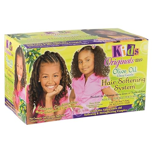 Originals by Africa's Best Kids Olive Oil Ultra-Gentle Hair Softening System, Natural Ultra-gentle, Organic Conditioning, Strengthens and Helps Beauty & Personal Care Originals by Africa's Best
