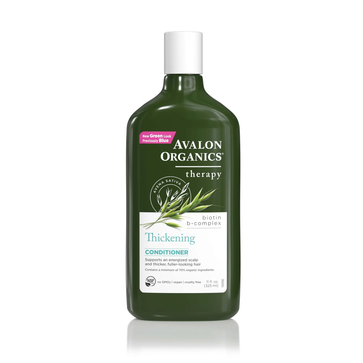 Avalon Organics All Natural Biotin B-Complex Therapy Conditioner, 11 Fl Oz