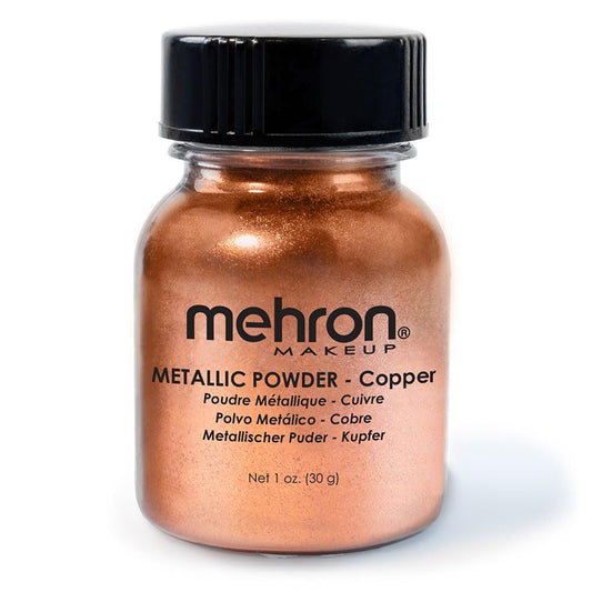 Mehron Metallic Powder Copper 1.0 oz Beauty & Personal Care Mehron