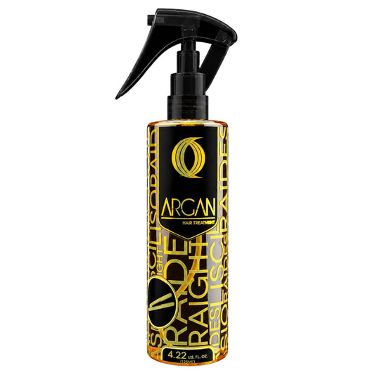 Argan Radiance Hair Treatment Spray with Moroccan Argan Oil - Leave-In Hair Shine & Anti-Frizz Spray, Heat Protectant for Dry Damaged Hair Beauty & Personal Care Five Brothers Products