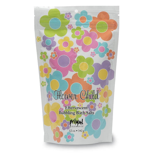 Primal Elements Bubbling Bath Salts, Flowerchild, 12 Ounce Beauty and Personal Care Primal Elements