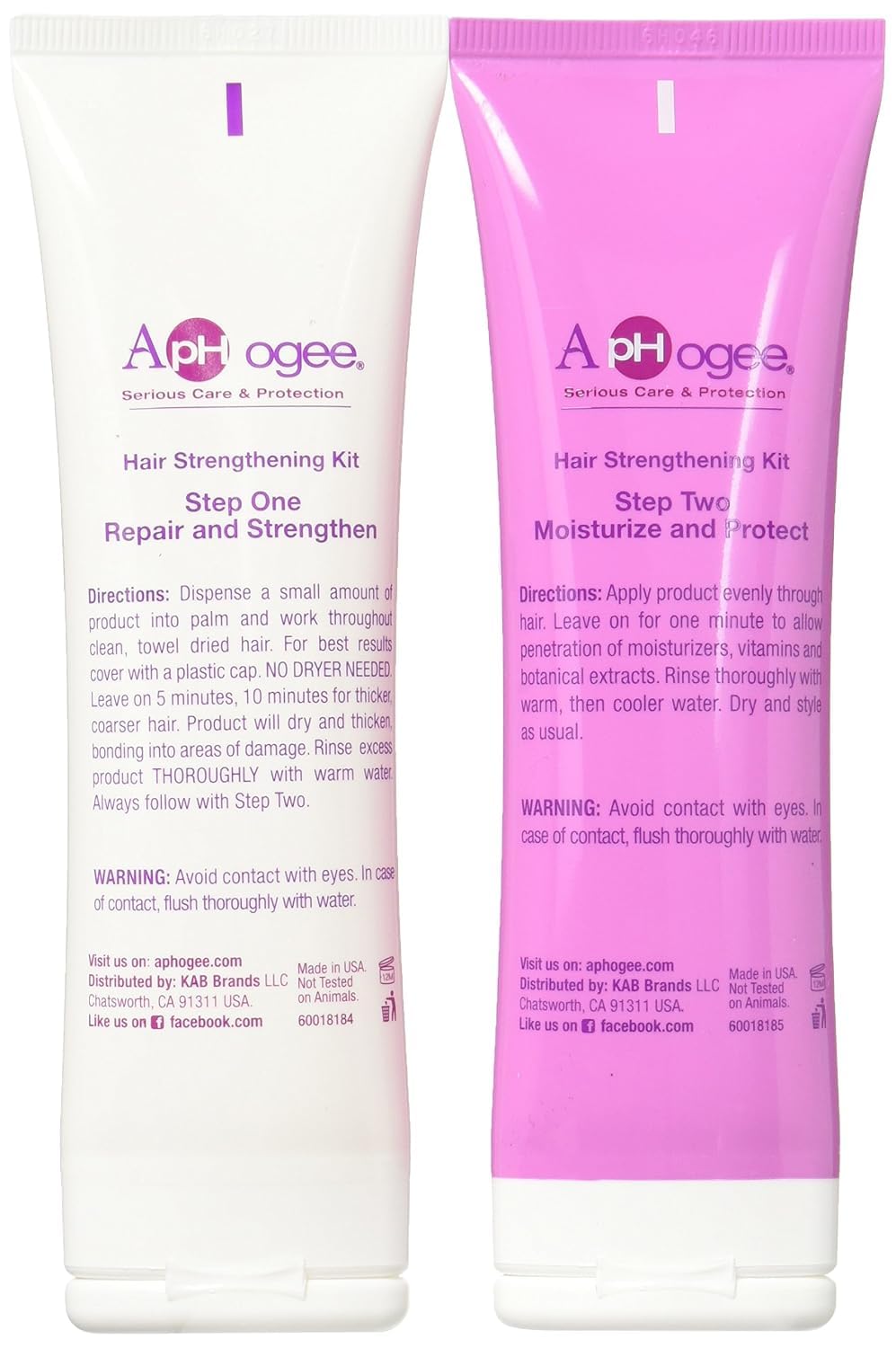 ApHogee Damaged Hair Kit | Strengthening Protein Treatment + Moisturizer