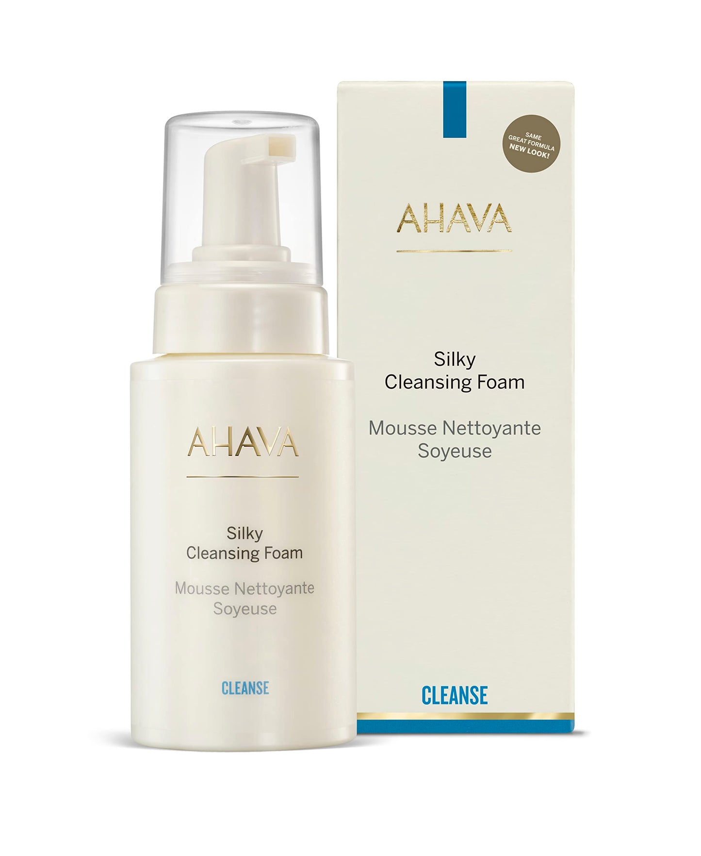 AHAVA Cleanse Silky Cleansing Foam - Airy foam for gentle facial cleansing, effectively removes light makeup & dirt, tightens pores & rebalances pH Beauty & Personal Care AHAVA