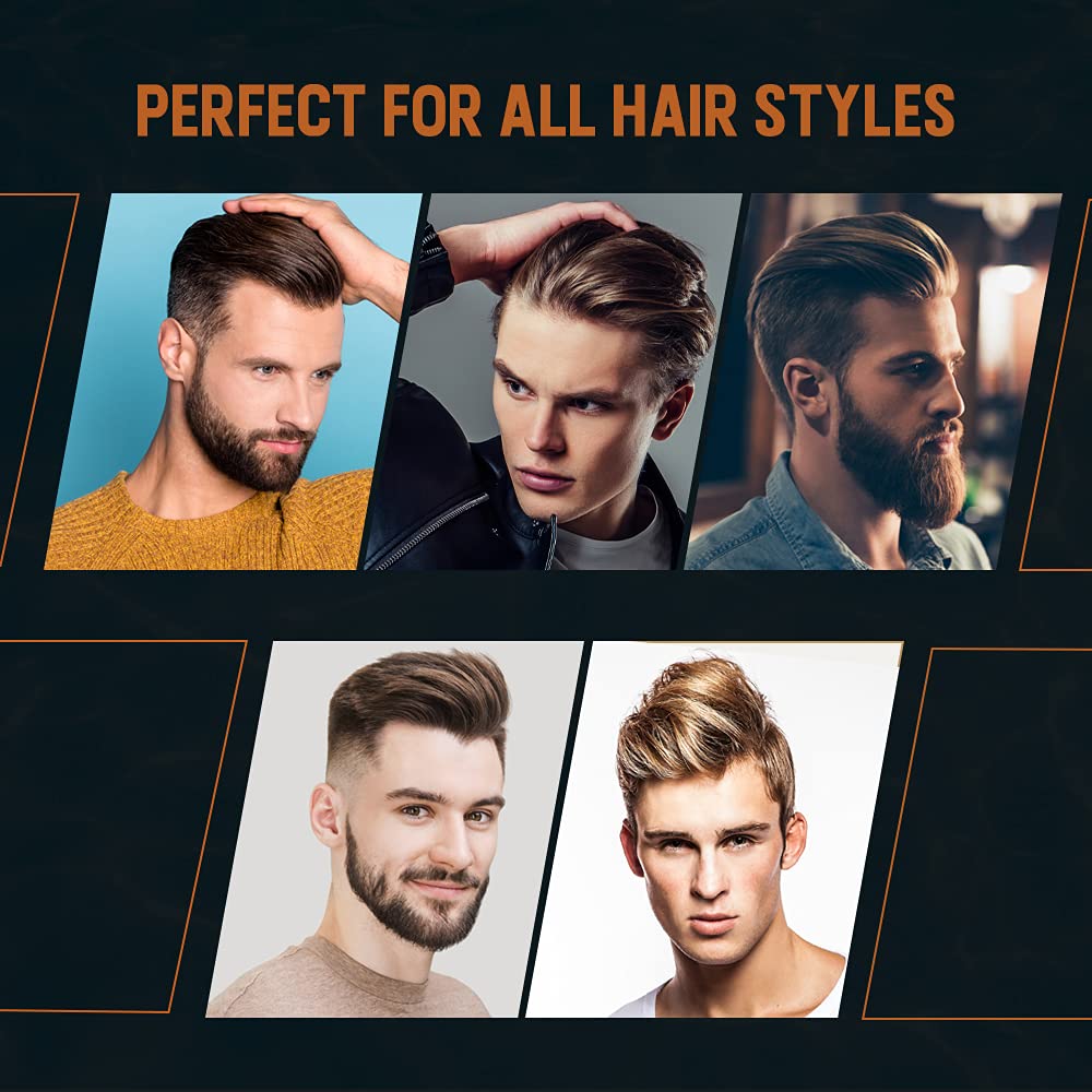 Woody's Mega Firm Hair Gel for Men, Strong Hold, Alcohol-Free, No Flakes, Men's Hair Gel for Strong Hold Styling, Mens Styling Gel - 12 fl oz Beauty & Personal Care Woody's