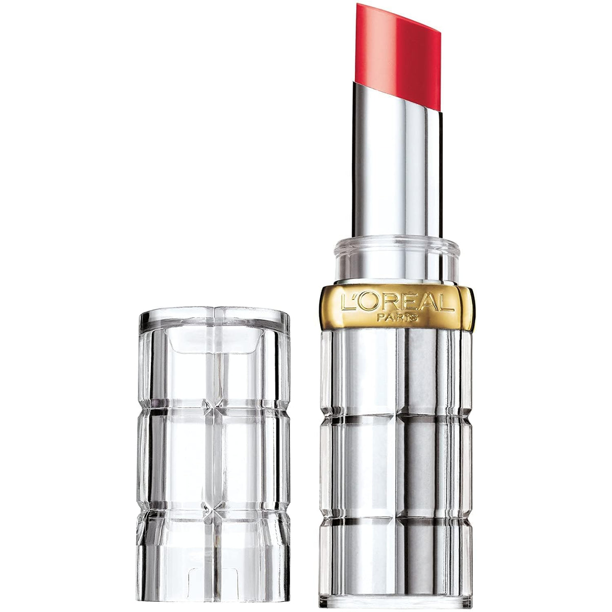 L'Oreal Colour Riche Shine Lipstick, Enamel Red 0.1 oz Beauty & Personal Care L'Oreal Paris