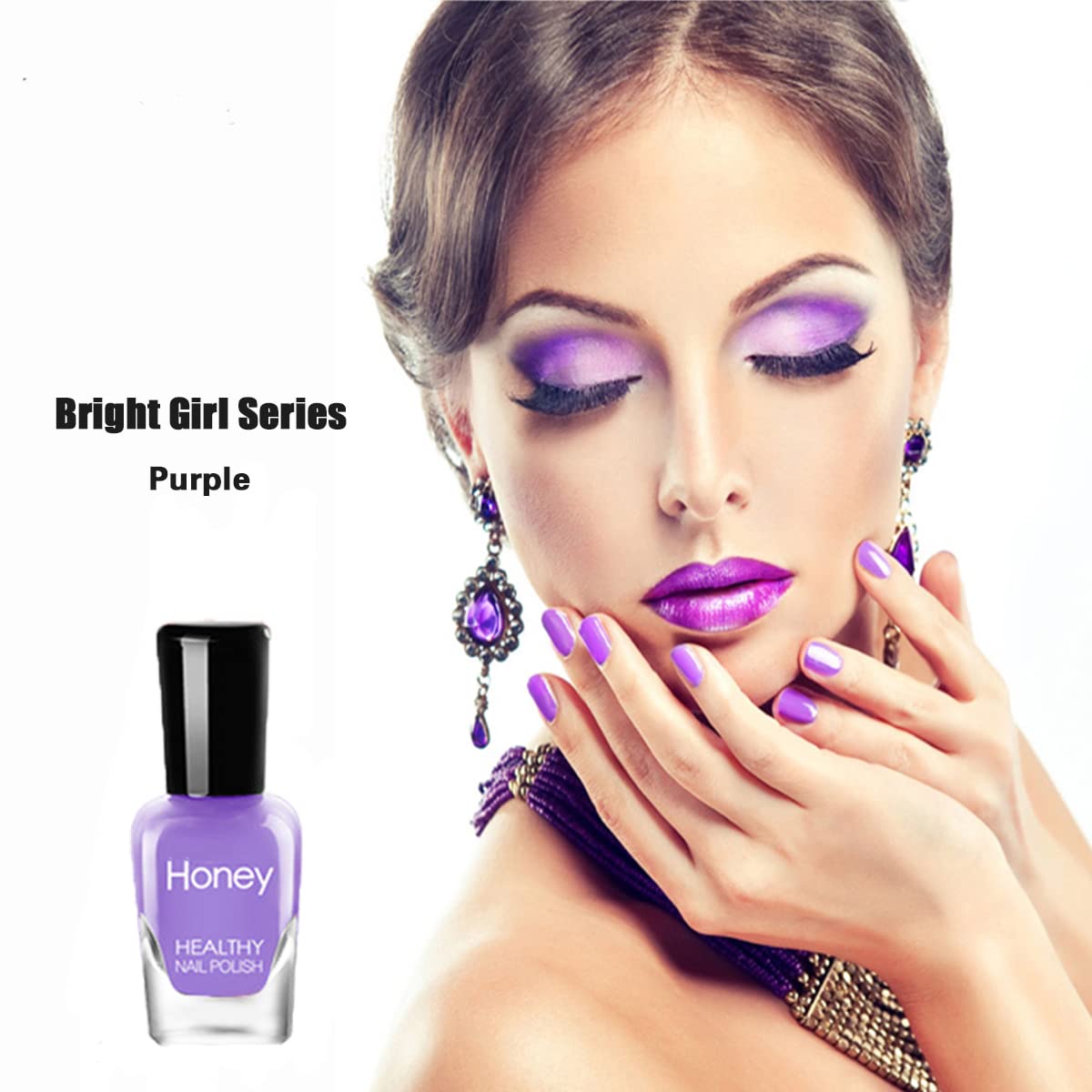 Tophany Non Toxic Easy Peel Off and Fast Dry Nail Polish Set for Pack, Eco Friendly & Organic Water Based Nail Polish for Women,Teens,Kids (10 Beauty & Personal Care Tophany