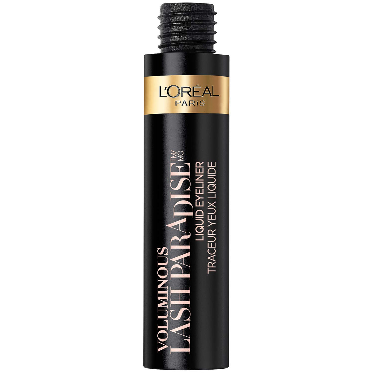 L'Oreal Paris Cosmetics Voluminous Lash Paradise Liquid Eyeliner, Black, 0.05 Fluid Ounce
