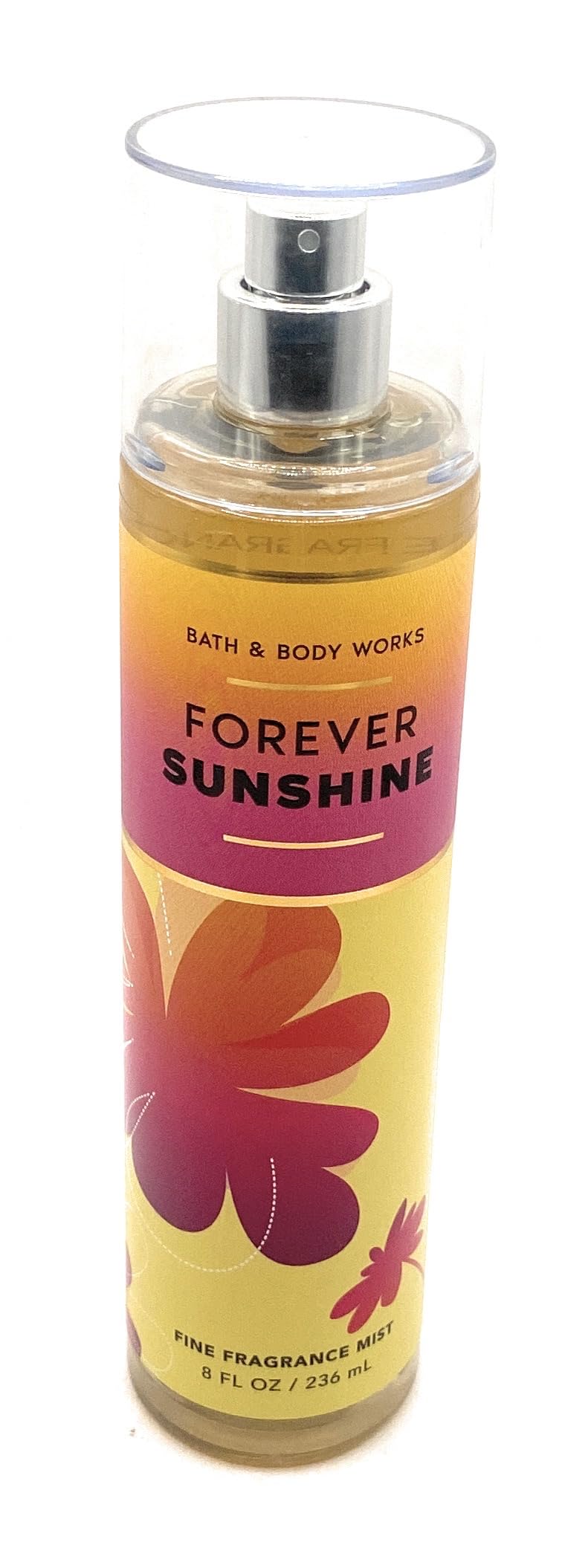 Bath and Body Works Forever Sunshine Fine Fragrance Mist 8 Fluid Ounce Body Spray (2023 Limited Edition) Beauty & Personal Care Bath & Body Works