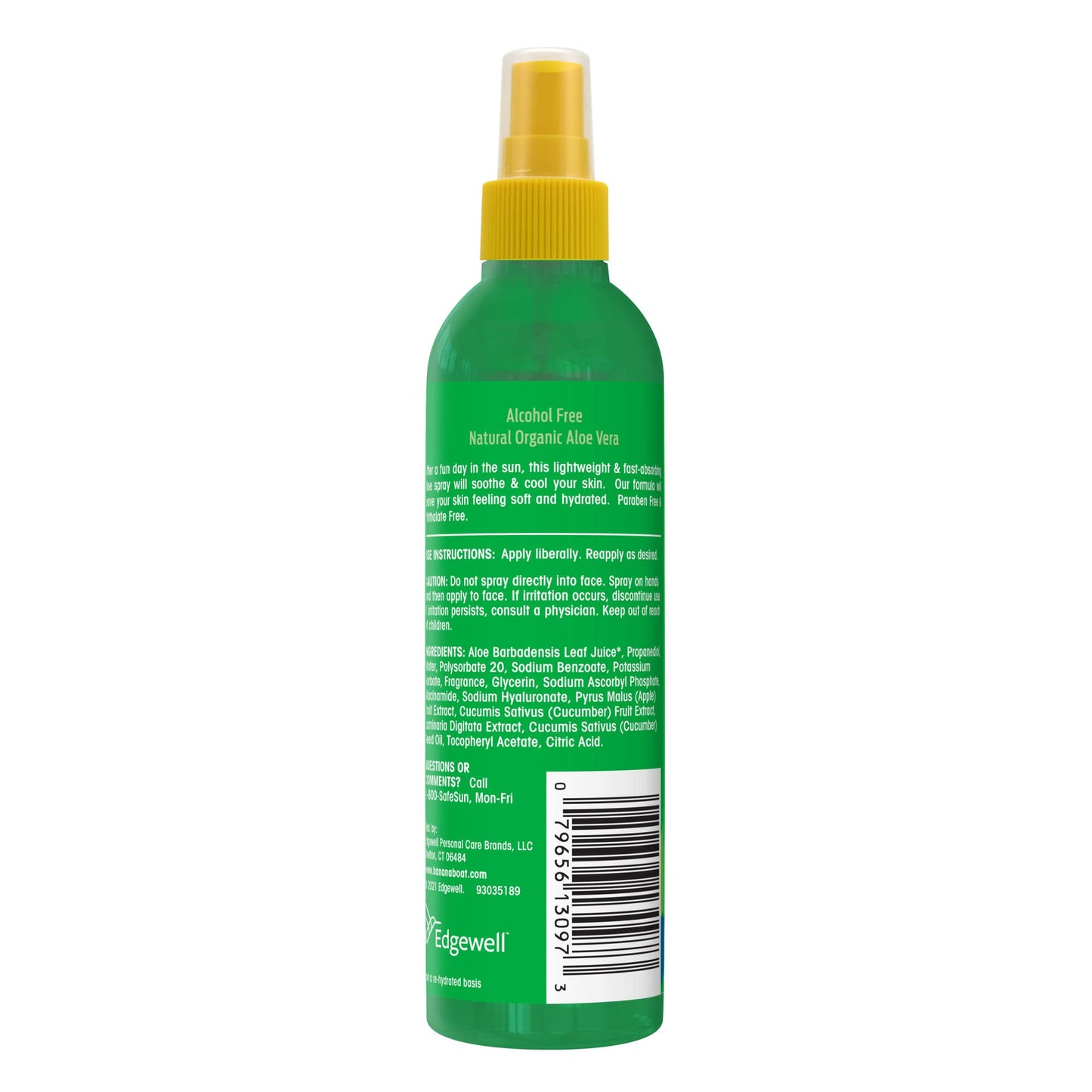 Banana Boat Aloe After Sun Spray, 6Fl Oz | Aloe Vera Spray with Cucumber Extract and Vitamin E, After Sun Care for Sunburn Relief, 6Fl Oz Beauty & Personal Care Banana Boat