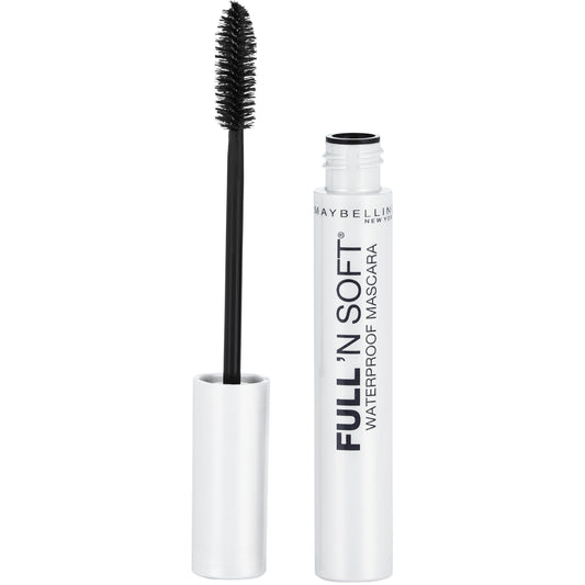 Maybelline Full 'N Soft Waterproof Mascara, Very Black, 1 Count Beauty & Personal Care MAYBELLINE
