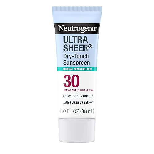 Neutrogena Ultra Sheer Dry-Touch Mineral Sunscreen For Face & Body, SPF 30 Broad-Spectrum UVA/UVB Protection, Titanium Dioxide & Zinc Oxide Sunscreen Beauty & Personal Care Neutrogena